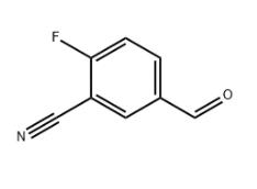 2-氟-5-甲酰基苯腈