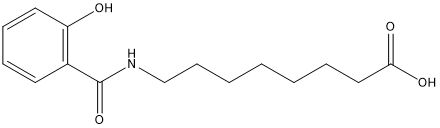 8-(2-Hydroxybenzamido) caprylic acid